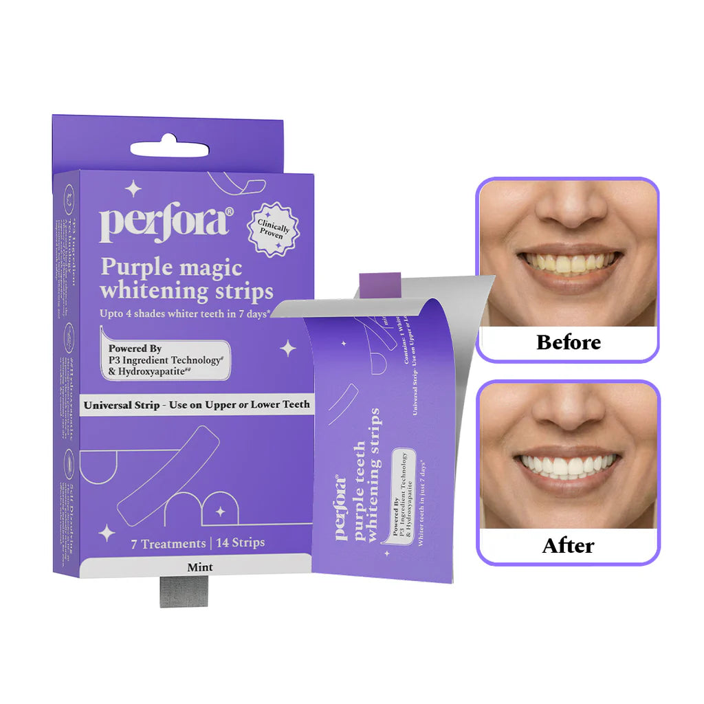 Purple Instant Whitening Strips