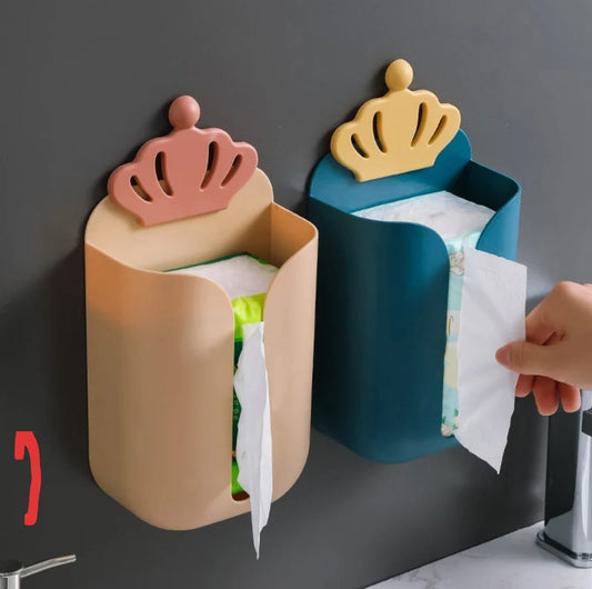 Wall Mounted Tissue Box Paper Towel Box Free Punch Drawer Box Toilet Paper Holder Paper Towel Dispenser kitchen organizer
