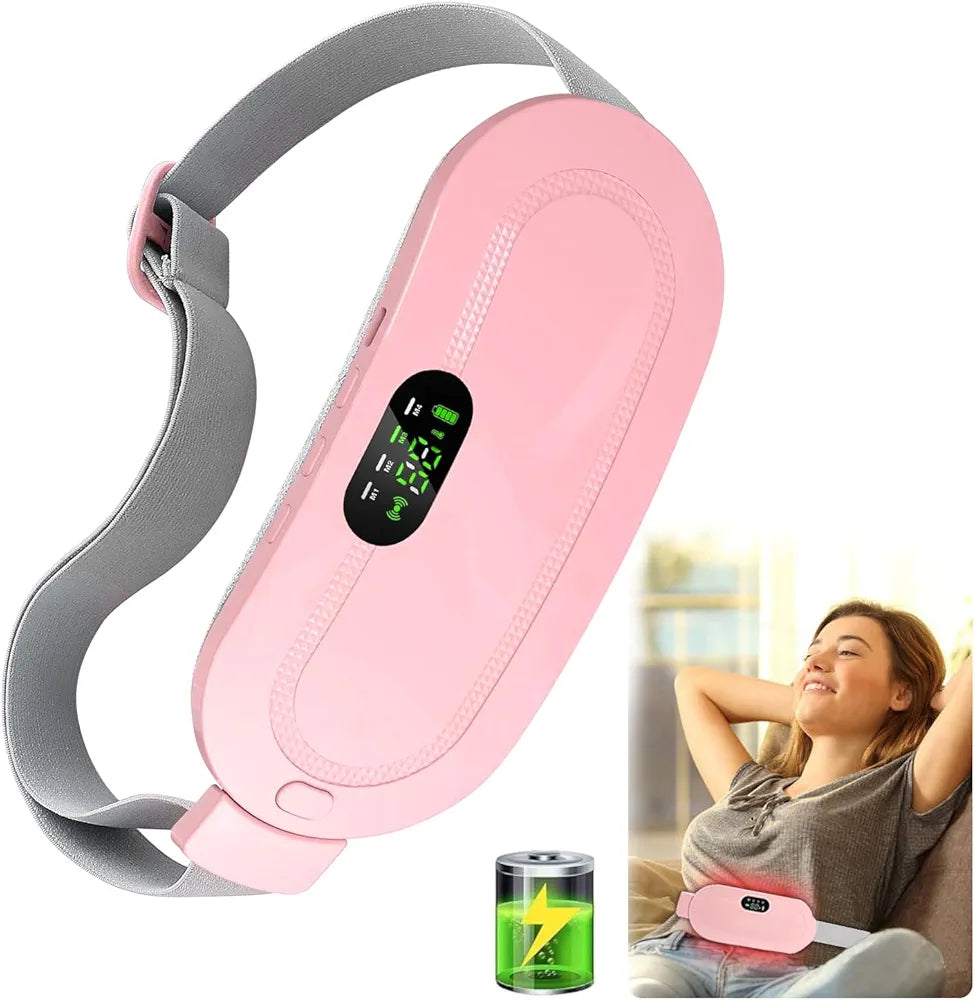 PERIOD CRAMP RELIEF MASSAGER AND HEATING PAD WITH FREE DELIVERY