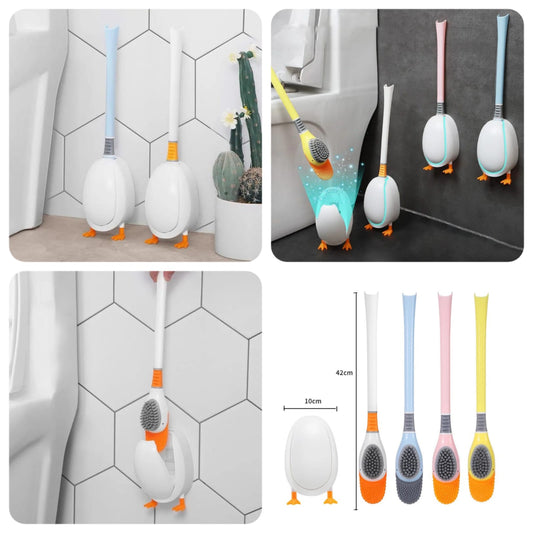 Duck Toilet Brush With Stickon