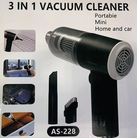 Rechargeable 3 in 1 vaccum cleaner