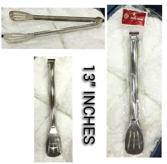 STAINLESS STEEL JUMBO TONG Chimta 13 INCHES NON-MAGNETIC