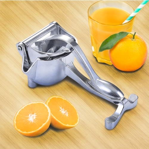 Manual Juice Squeezer Portable Heavy-Duty Hand Press Juicer