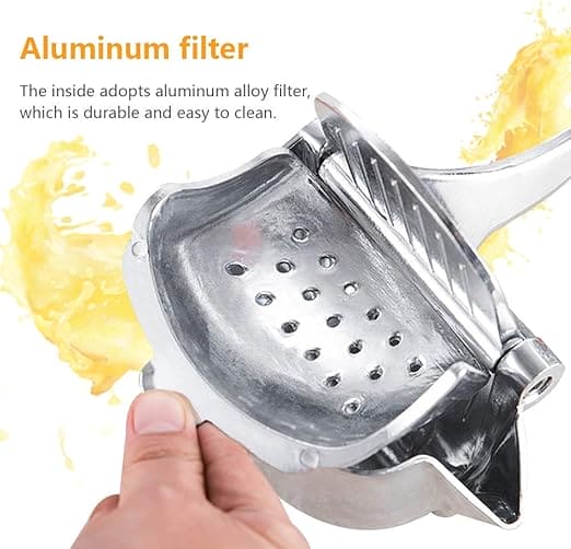 Manual Juice Squeezer Portable Heavy-Duty Hand Press Juicer
