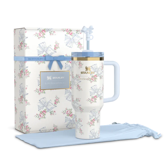 Stanley x Love Shack Fancy 40oz Tumbler Limited Edition Floral Quencher