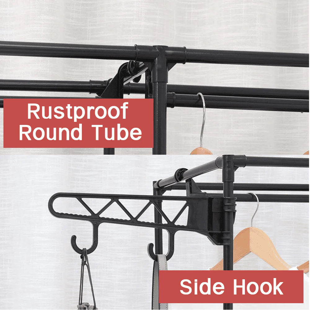 Multifunctional Clothes Hanger Stand