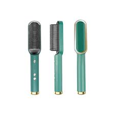 Professional Electric Hair Straightener Brush Heated Comb Straight