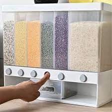 Wall-Mounted 6in1 Cereal Dispenser
