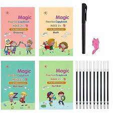 Children's Groove Word Book Magic Writing Sticker Full English Version Magic Word Book