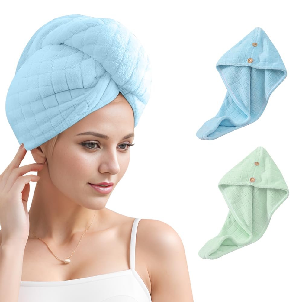 Microfiber hair Cap Towel