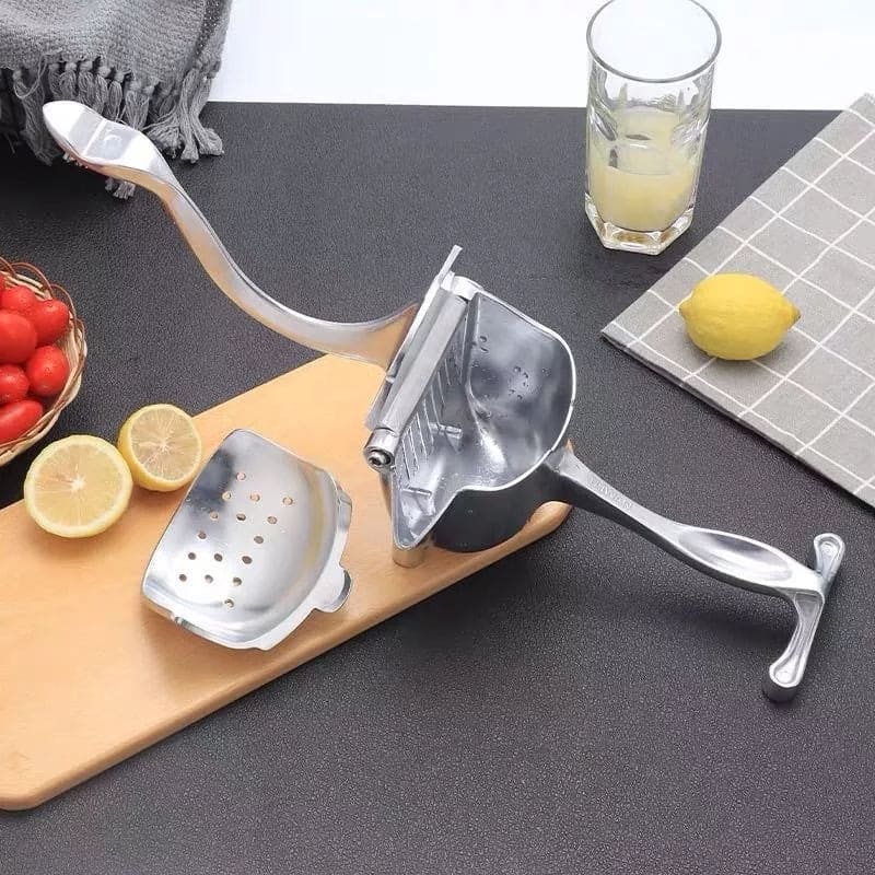 Manual Juice Squeezer Portable Heavy-Duty Hand Press Juicer