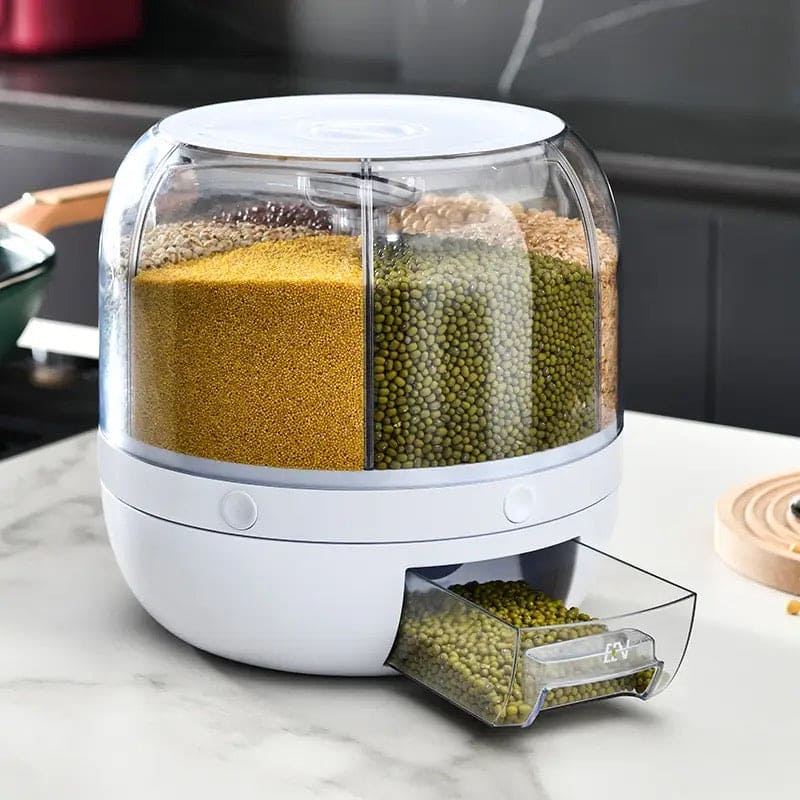 6 Grid Round Cereal Dispenser (10 Kg)
