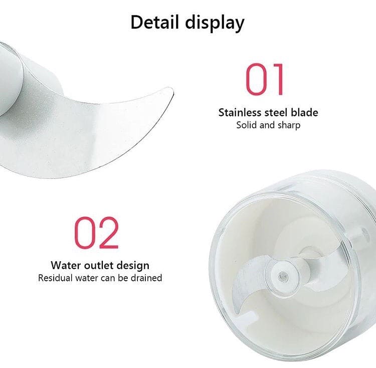 Mini Chopper, Multifunctional Hand Held Vegetable Chopper