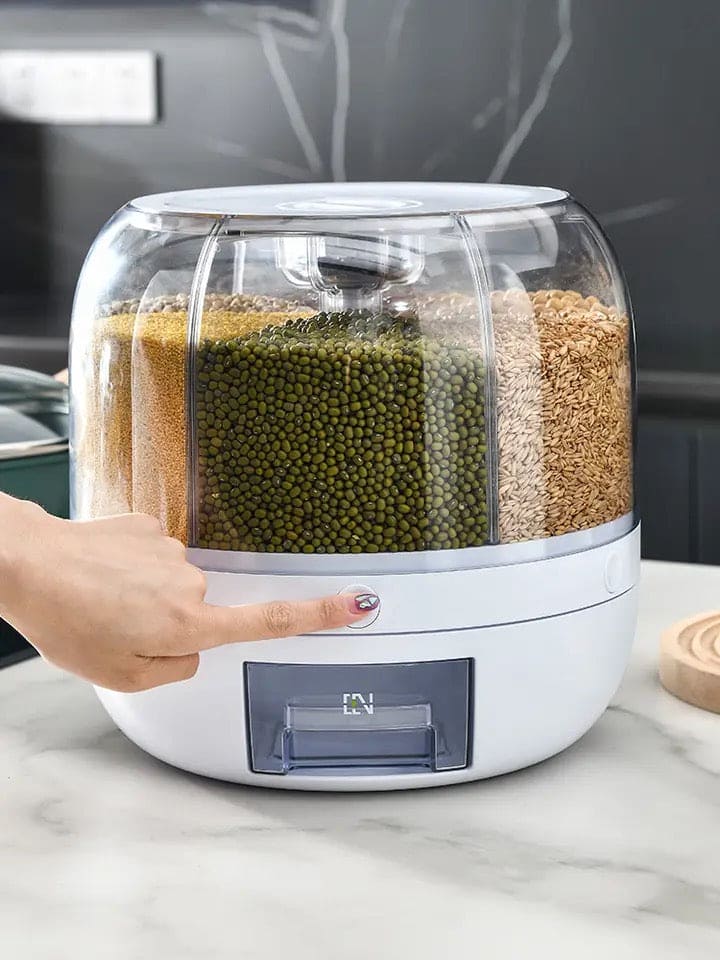 6 Grid Round Cereal Dispenser (10 Kg)