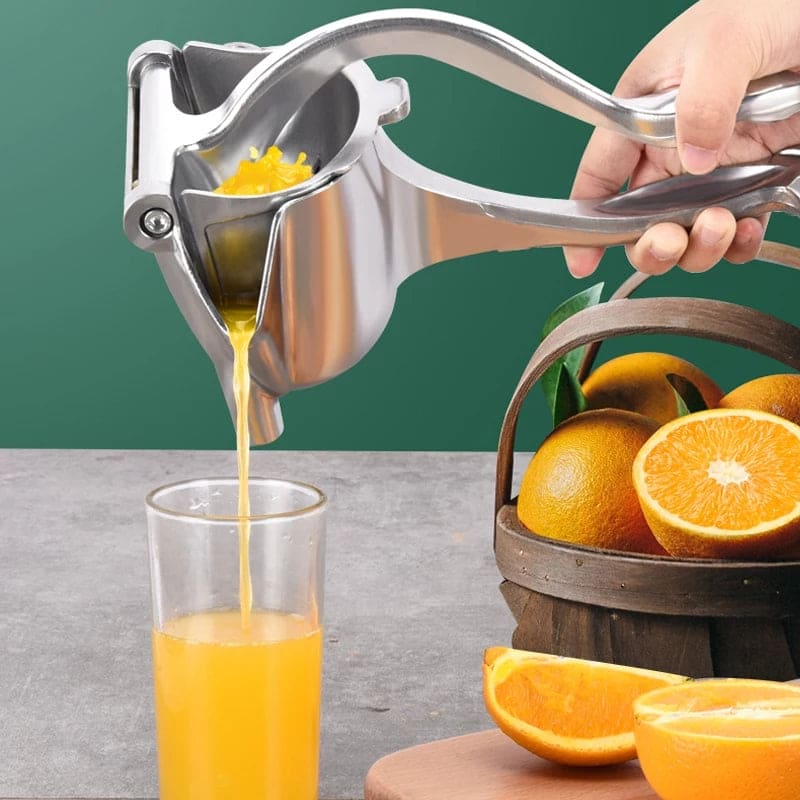 Manual Juice Squeezer Portable Heavy-Duty Hand Press Juicer