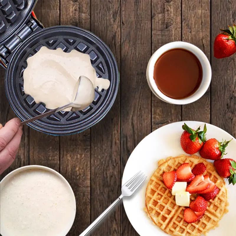 Mini foldable Mighty Electric Waffle Maker