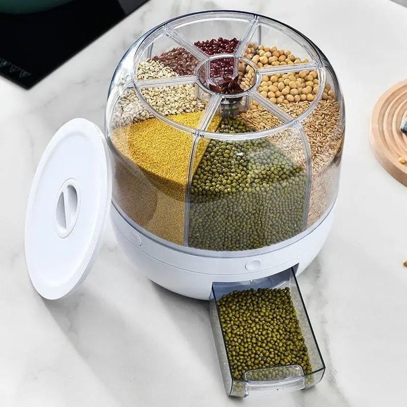 6 Grid Round Cereal Dispenser (10 Kg)