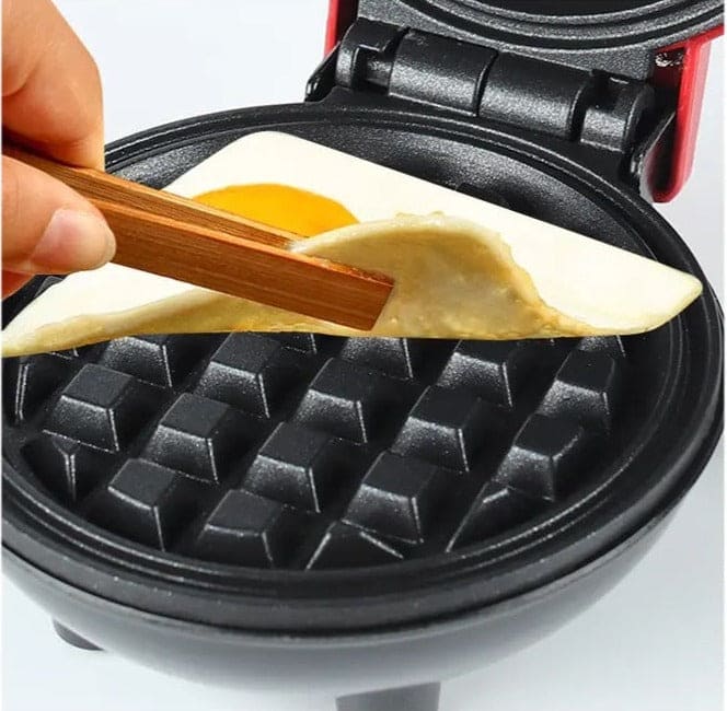 Mini foldable Mighty Electric Waffle Maker