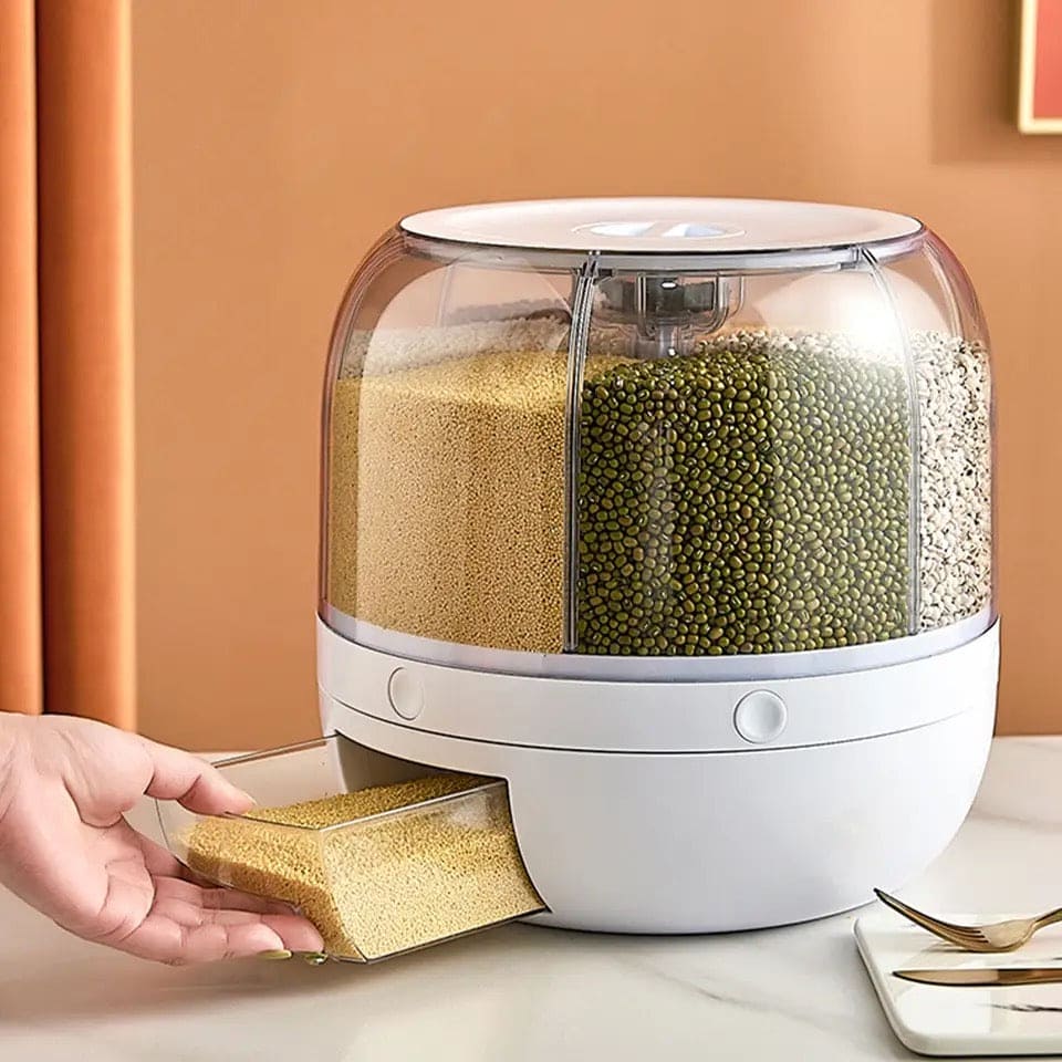 6 Grid Round Cereal Dispenser (10 Kg)