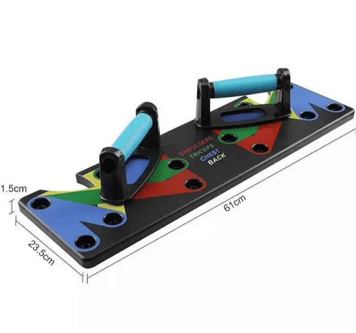 Multifunction Body Building Push Up Rack for Men and Women, Workout Board with free delivery