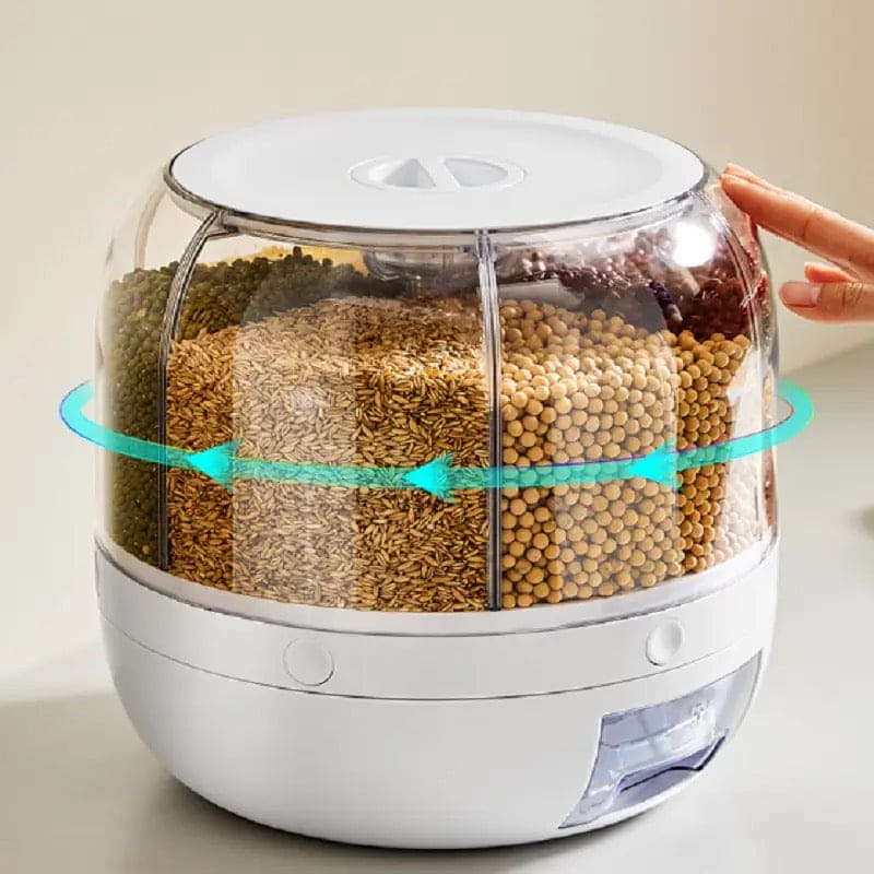6 Grid Round Cereal Dispenser (10 Kg)