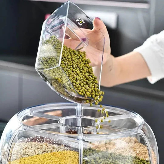 6 Grid Round Cereal Dispenser (10 Kg)