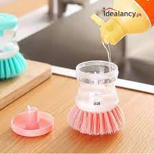 Soap Dispensing Dish Washing Brush (No Stand Available)