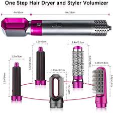 5 in 1 Multifunctional Hair Dryer Hot Air Comb