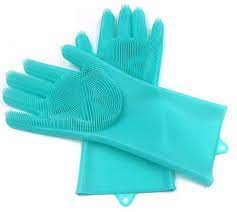Silicon Washable & Reusable Washing Gloves