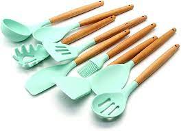 12 Pcs Silicone Cooking Utensils Kitchen Utensil Set for Nonstick Cookware