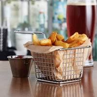 Mini Square Iron Fries Bucket