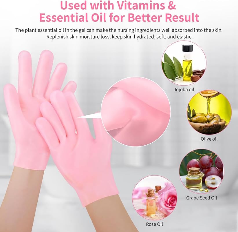 Moisturizing Silicon Gloves