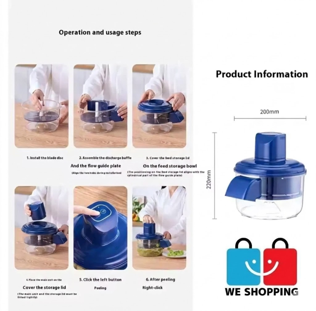 Automatic Rechargeable Vegetable & Fruit Peeler