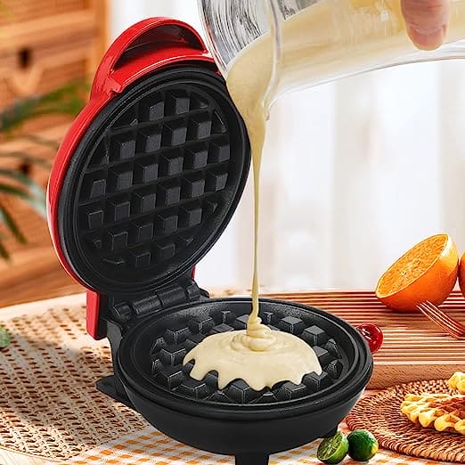 Mini foldable Mighty Electric Waffle Maker