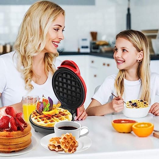 Mini foldable Mighty Electric Waffle Maker