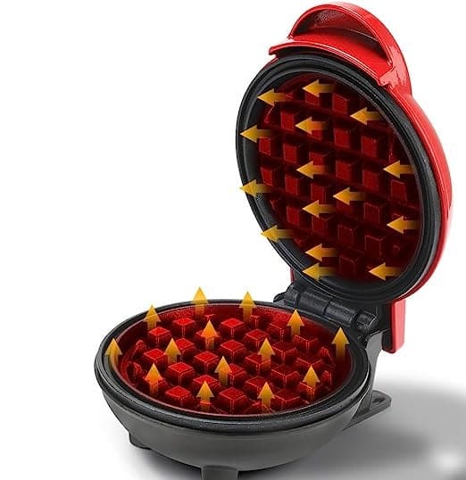 Mini foldable Mighty Electric Waffle Maker