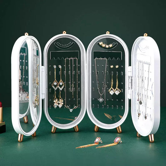 Jewellery case ( foldable ) with mirror