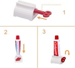Pack Of 2 - Easy Squeeze Toothpaste Holder Roller