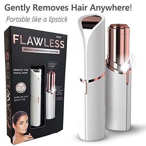 FLAWLESS FACIAL HAIR REMOVER PORTABLE PAINLESS