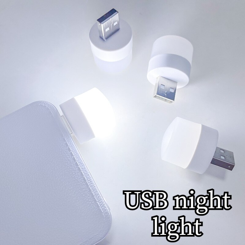 Mini LED Night Light USB Plug Lamp.