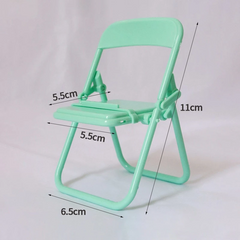 Foldable Chair Shape Mobile Phone Holder.