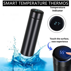 Stainless Steel 500ML Smart Thermos Water Bottle Led Digital Temperature Display