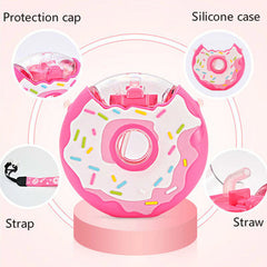 Cute 350ml Donuts Small Water Bottle.