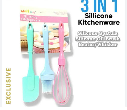 3 in 1 Silicone Kitchenware