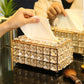 Crystal Glass Tissue Box