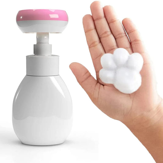 Flower Shaped Foam Dispenser Flower Shape Hand Soap Foam Hand Dispenser Flower Stamp Dispenser Foaming Soap Dispenser