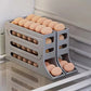 Automatic Rolling Egg Storage Box, Four Tier Egg Roller Rack, Refrigerator Egg Dispenser, Egg Basket Container