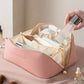 Leather Travel Portable Large Capacity Makeup Bag