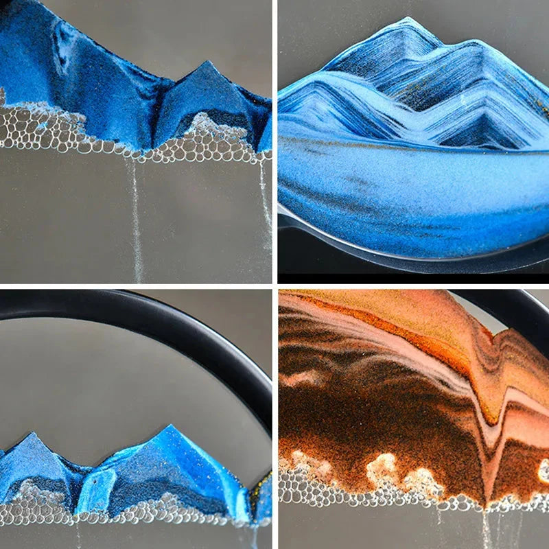 Dynamic Sand Art Lamp Liquid Motion