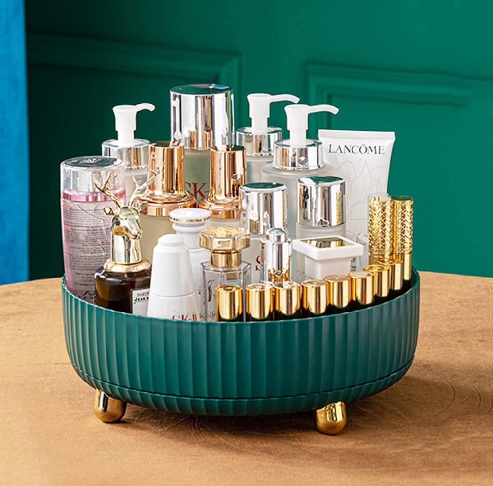 360° Rotating Organizer Tray For Spice Rack And Cosmetic Organizer